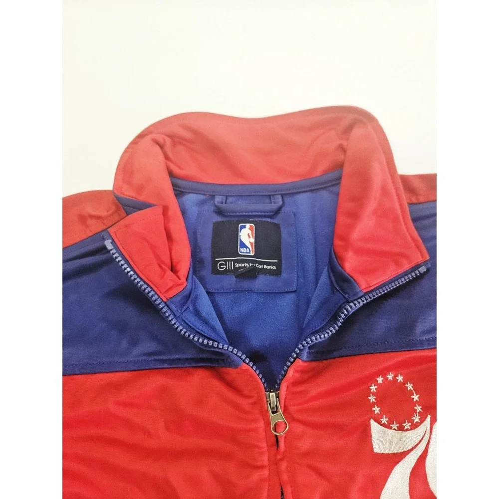 Philadelphia 76ers G-III Brand Collared Jacket Men's‎ Size Large